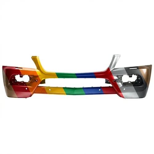 MERCEDES-BENZ GL-CLASS (164)  FRONT BUMPER COVER LOWER PRIMED (W/CURVE LIGHTING)(W/WASHER)(W/SENSOR) OEM#16488504389999 2010-2012 PL#MB1000489