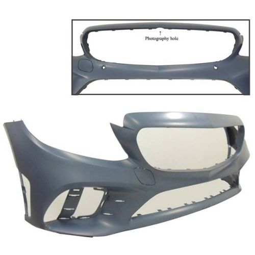MERCEDES-BENZ C-CLASS CONV  FRONT BUMPER COVER PRIMED (C43)(WO/ACTIVE PK ASSIST)(W/SURROUND VIEW) **CAPA** OEM#20588026089999 2019-2023 PL#MB1000578C