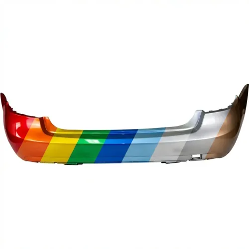 MERCEDES-BENZ E-CLASS HYBRID (E400) REAR BUMPER COVER PRIMED (W/SPORT)(W/O SENSOR) OEM#2128802840 2013 PL#MB1100265