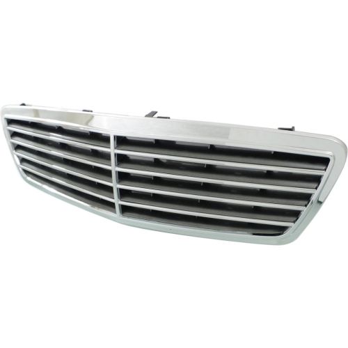 MERCEDES-BENZ S-CLASS SEDAN (220)  GRILL CHROME/GRAY (W/O Proximity Cruise Control) OEM#22088005837712 2003-2006 PL#MB1200125