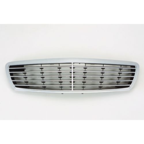 MERCEDES-BENZ E-CLASS (211) (SEDAN /WAGON 04-09) GRILLE CHR/BLK (W/5 STRIPS)(W/O Proximity Cruise Control) OEM#21188005839040 2003-2006 PL#MB1200135