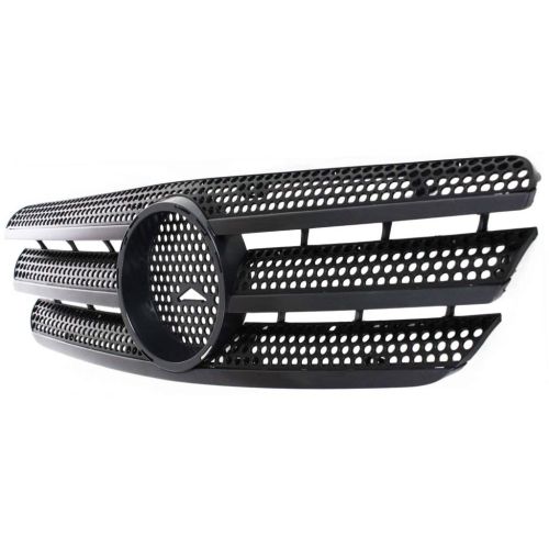 MERCEDES-BENZ ML-CLASS (163) GRILLE BLACK W/O Special Edition OEM#16388001857167 1998-2005 PL#MB1200139