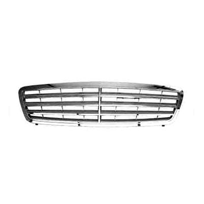MERCEDES-BENZ C-CLASS SEDAN/WAGON (203) GRILLE CHROME/SLV (Avantgarde/Elegance Pkg) OEM#20388002239744 2005-2007 PL#MB1200142