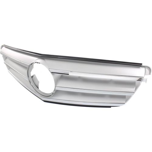 MERCEDES-BENZ C-CLASS SEDAN (204) GRILLE CHR/SILVER (W/SPORT) (EXC C63) OEM#20488000239744 2012-2014 PL#MB1200148