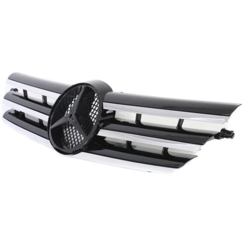 MERCEDES-BENZ C-CLASS COUPE (203)  GRILLE BLACK (W/MLDG) OEM#2038800383 2002-2003 PL#MB1200150