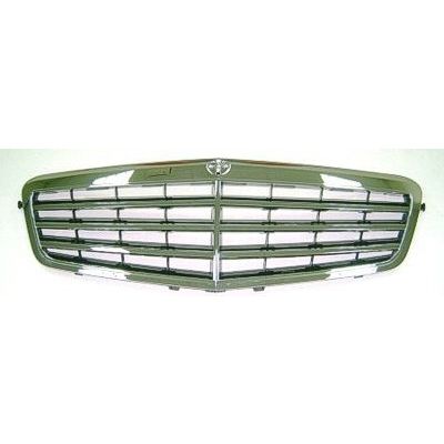 MERCEDES-BENZ E-CLASS SEDAN (212) GRILLE ASSEMBLY (WO/SPORT) (WO/ADAPTIVE CRUISE)(W/AVANTAGARDE PKG) OEM#21288010839040 2010-2013 PL#MB1200155