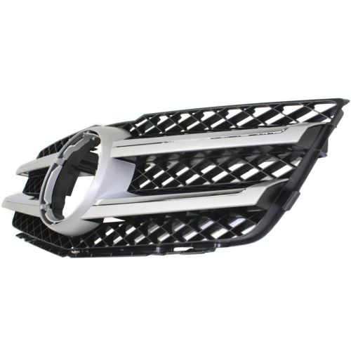 MERCEDES-BENZ GLK-CLASS (204) GRILLE CHR/BLK (W/ALUMINUM TRIM) OEM#20488008839776-PFM 2010-2015 PL#MB1200161