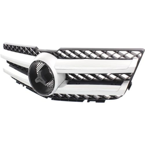 MERCEDES-BENZ GLK-CLASS (204) GRILLE CHR/BLK (W/ALUMINUM TRIM) **CAPA** OEM#20488008839776-PFM 2010-2015 PL#MB1200161C