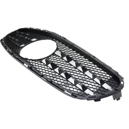 MERCEDES-BENZ E-CLASS WAGON (212) GRILLE BLACK (W/CENTER GRILLE EMBLEM)(WO/CAMERA)(EXC E63) **CAPA** OEM#2128851400 2014-2016 PL#MB1200163C