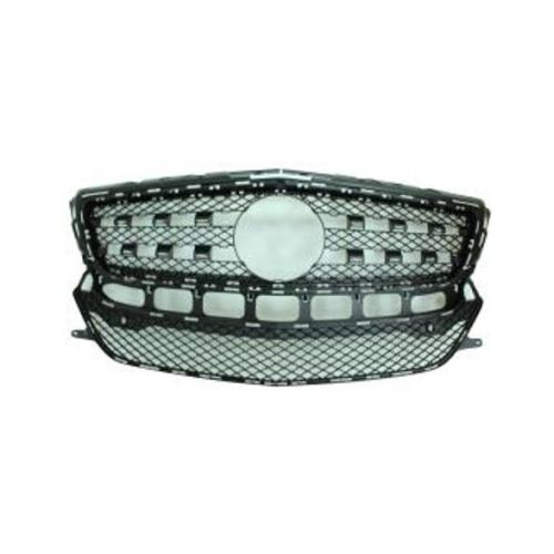 MERCEDES-BENZ CLS-CLASS (4DOORS)(218)  GRILLE BLACK (CLS550)(WO/SPORT)(W/ PARKTRONIC) OEM#2188850165 2012-2014 PL#MB1200167