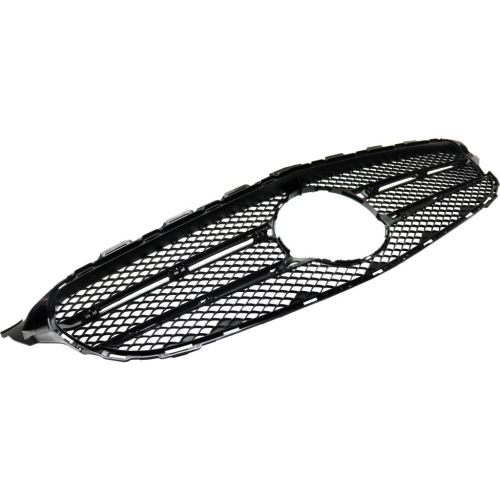 MERCEDES-BENZ C-CLASS SEDAN GRILLE BLACK (C300 BASE) (WO/SURROUND VIEW) **CAPA** OEM#2058880023 2015-2021 PL#MB1200172C