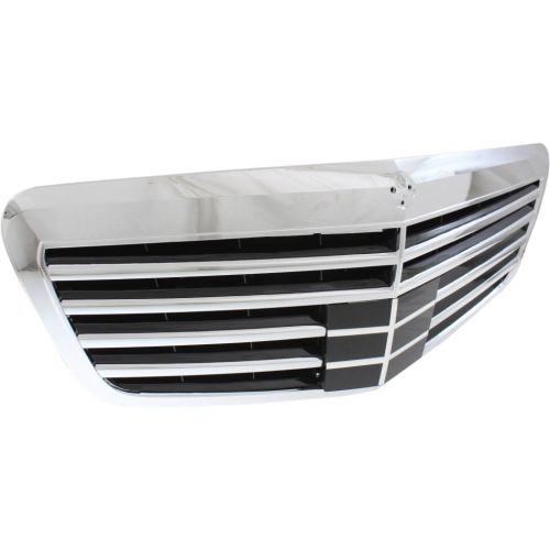 MERCEDES-BENZ S-CLASS S400 SEDAN HYBRID (221) GRILLE CHR/BLK (W/ Distronic Cruise Control) OEM#22188005839040 2010-2013 PL#MB1200184