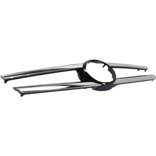 MERCEDES-BENZ GL-CLASS (166) GRILLE OUTRT PTD-BLK W/CHR MLDG; WO/SURROUND VIEW**CAPA** OEM#16688003859982 2013-2016 PL#MB1200186C