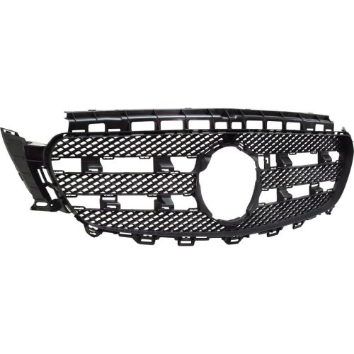 MERCEDES-BENZ E-CLASS SEDAN (213) GRILLE MAT-DARK GRAY (E300/E400/E450)(WO/LUXURY)(WO/CAMERA) OEM#213888012364 2017-2020 PL#MB1200193