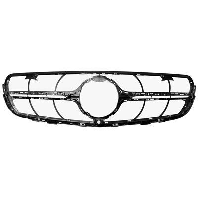 MERCEDES-BENZ GLC-SUV (253)  (EXC COUPE) GRILLE INNER MAT-BLACK (W/FRONT VIEW CAMERA)(GLC 43) OEM#2538880100 2017-2019 PL#MB1200200