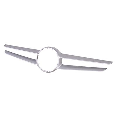 MERCEDES-BENZ C-CLASS SEDAN GRILLE CENTER MOLDING SILVER (C300 BASE)(WO/DISTRONIC CRUISE)(W/ SURROUND VIEW) OEM#2058880860 2015-2018 PL#MB1210114