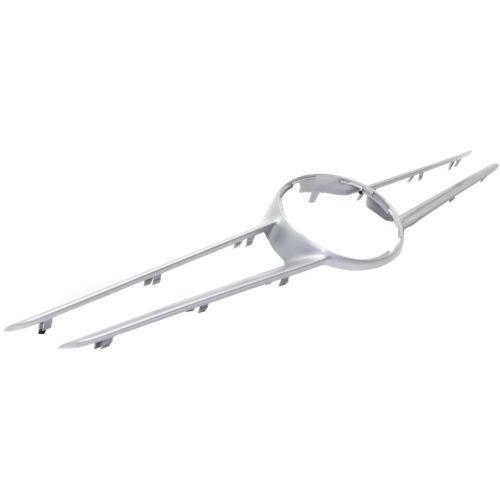 MERCEDES-BENZ C-CLASS SEDAN GRILLE CENTER MOLDING SILVER (C300 BASE)(WO/DISTRONIC CRUISE)(W/ SURRO**CAPA** OEM#2058880860 2015-2018 PL#MB1210114C