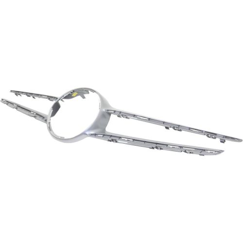 MERCEDES-BENZ C-CLASS SEDAN GRILLE CENTER MOLDING SILVER (C300 BASE)(W/DISTRONIC CRUISE)(W/ SURROUND VIEW) OEM#20588807609982 2015-2018 PL#MB1210116