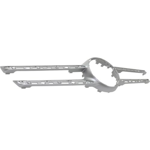 MERCEDES-BENZ E-CLASS WAGON (213) GRILLE INNER MOLDING SILVER (E400)(WO/LUXURY)(W/CAMERA)(WO/NIGHT PKG) OEM#21388802609982 2017-2020 PL#MB1210122