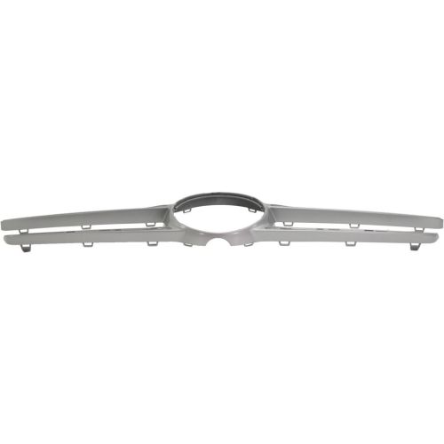MERCEDES-BENZ GLE-CLASS SUV (166) GRILLE MOLDING CENTER SILVER (W/CAMERA)(WO/NIGHT PKG)(EXC GLE63)**CAPA** OEM#16688804239982 2016-2019 PL#MB1210128C