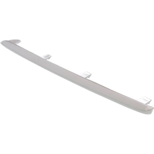 MERCEDES-BENZ E-CLASS WAGON (212) GRILLE COVER MOLDING UPPER LEFT (Driver Side) CHROME (W/CENTER GRILLE EMBLEM)(EXC E63) OEM#2128852321 2014-2016 PL#MB1212100