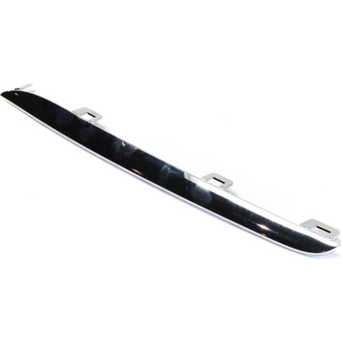MERCEDES-BENZ C-CLASS SEDAN GRILLE MOLDING INSERT UPPER LEFT (Driver Side) CHROME (C300 EXC W/LUXUARY PKG)(C400) OEM#2058880173 2015-2018 PL#MB1212103