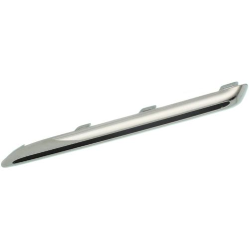 MERCEDES-BENZ E-CLASS WAGON (213) GRILLE MOLDING INSERT UPPER LEFT (Driver Side) CHROME (E400)(WO/LUXURY PKG) OEM#213888017364 2017-2020 PL#MB1212108