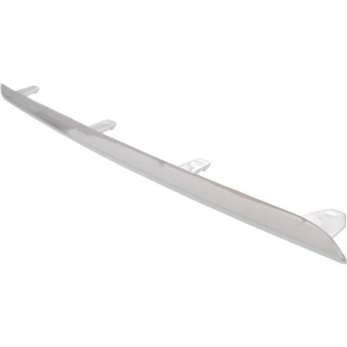 MERCEDES-BENZ E-CLASS HYBRID (E400) GRILLE COVER MOLDING UPPER RIGHT (Passenger Side) CHROME (W/CENTER GRILLE EMBLEM) OEM#2128852421 2014-2015 PL#MB1213100