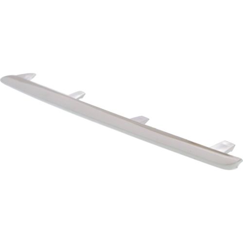 MERCEDES-BENZ E-CLASS SEDAN (212) GRILLE COVER MOLDING LOWER LEFT (Driver Side) CHROME (W/CENTER GRILLE EMBLEM)(AMG)(EXC E63) OEM#2128852521 2014-2016 PL#MB1214100
