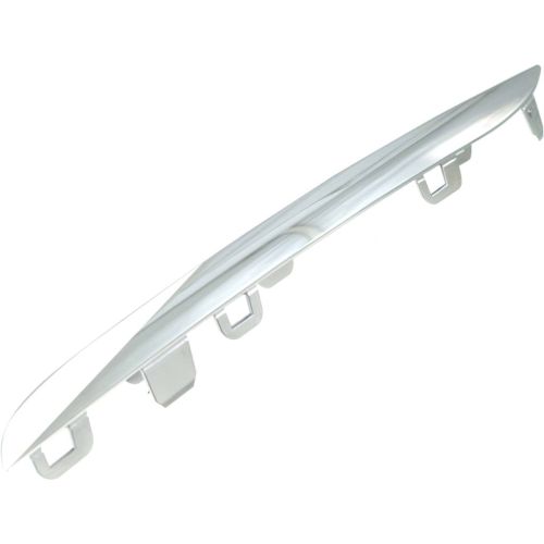 MERCEDES-BENZ C-CLASS SEDAN GRILLE MOLDING INSERT LOWER LEFT (Driver Side) CHROME (C300 EXC W/LUXUARY PKG)(C400) **CAPA** OEM#2058880273 2015-2018 PL#MB1214101C
