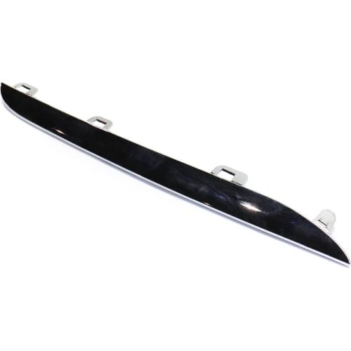 MERCEDES-BENZ C-CLASS SEDAN GRILLE MOLDING INSERT LOWER RIGHT (Passenger Side) CHROME (C300 EXC W/LUXUARY PKG)(C400) OEM#2058880073 2015-2018 PL#MB1215101