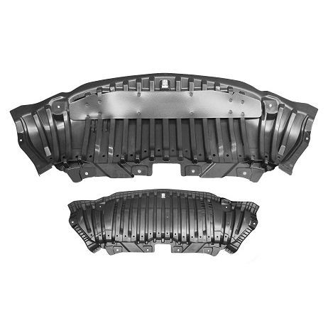 MERCEDES-BENZ C-CLASS COUPE  FRONT SPLASH SHIELD (FRONT ENG UNDER CVR)(C300 RWD) OEM#2055202400-PFM 2019-2023 PL#MB1228190