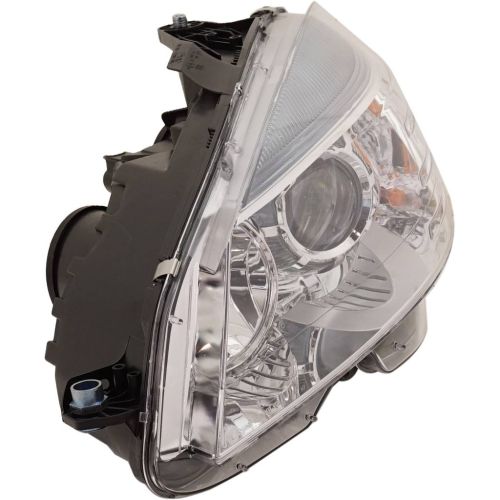 MERCEDES-BENZ C-CLASS SEDAN (204) HEAD LAMP ASSEMBLY LEFT (Driver Side) CHROME (FROM 2-9-07)(HALOGEN) **CAPA** OEM#2049065503 2008-2011 PL#MB2502163C