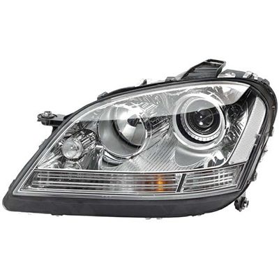 MERCEDES-BENZ ML-CLASS (164) (450 HYBRID) HEAD LAMP ASSEMBLY LEFT (Driver Side) (HALOGEN)(TO 8/26/10) OEM#1648202359 2010-2011 PL#MB2502171