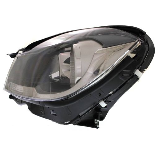 MERCEDES-BENZ C-CLASS COUPE (204) HEAD LAMP ASSY LEFT (Driver Side) (HALOGEN)(BLACK BEZEL) OEM#204820995980 2012-2015 PL#MB2502186