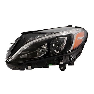 MERCEDES-BENZ C-CLASS COUPE  HEAD LAMP LEFT (Driver Side) (LED HEAD LAMP WO/ADAPTIVE) OEM#205906770364 2017-2018 PL#MB2502227