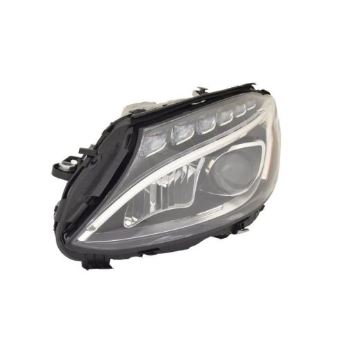 MERCEDES-BENZ C-CLASS SEDAN HEAD LAMP LEFT (Driver Side) (Driver Side) (LED HEAD LAMP WO/ADAPTIVE) **CAPA** OEM#205906770364 2015-2018 PL#MB2502227C