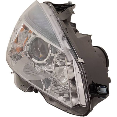 MERCEDES-BENZ C-CLASS SEDAN (204)  HEAD LAMP ASSY RIGHT (Passenger Side) CHROME (FROM 2-9-07)(HALOGEN) OEM#204906560380 2008-2011 PL#MB2503163