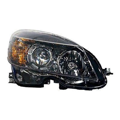 MERCEDES-BENZ C-CLASS SEDAN (204) HEAD LAMP ASSEMBLY RIGHT (Passenger Side) BLACK (HALOGEN) OEM#2048202239 2008-2011 PL#MB2503185