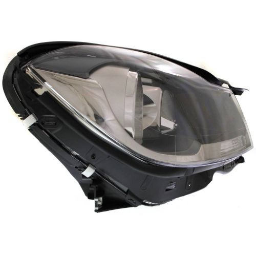 MERCEDES-BENZ C-CLASS COUPE (204) HEAD LAMP ASSY RIGHT (Passenger Side) (HALOGEN)(BLACK BEZEL) OEM#204820003980 2012-2015 PL#MB2503186
