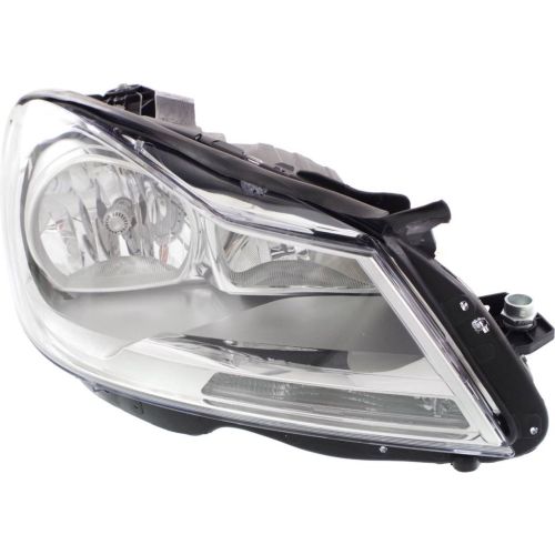 MERCEDES-BENZ C-CLASS SEDAN (204) HEAD LAMP ASSEMBLY RIGHT (Passenger Side) (HALOGEN)(CHR BEZEL) **CAPA** OEM#2048205459 2012-2014 PL#MB2503187C