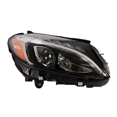 MERCEDES-BENZ C-CLASS COUPE  HEAD LAMP RIGHT (Passenger Side) (LED HEAD LAMP WO/ADAPTIVE) OEM#205906780364 2017-2018 PL#MB2503227