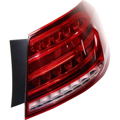 MERCEDES-BENZ E-CLASS SEDAN (212) TAIL LAMP ASSEMBLY RIGHT (Passenger Side) OUTER**CAPA** OEM#2129061403 2015-2016 PL#MB2805112C