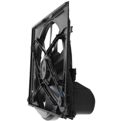 MERCEDES-BENZ CL-CLASS (2DOORS)(215) RADIATOR & A/C FAN ASSY (TO 06-30-01)(CL55/CL500)(SINGLE FAN) OEM#2205000093 2000-2001 PL#MB3115113