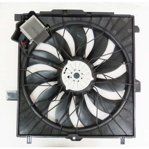 MERCEDES-BENZ G-CLASS (463) RADIATOR & A/C FAN ASSY(SINGLE)(G55 05-11/G550 09-15/G63/G65) OEM#463500029328 2005-2018 PL#MB3115129