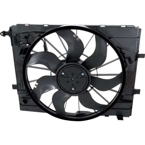 MERCEDES-BENZ GLC-COUPE (253) RADIATOR & A/C FAN ASSY (SINGLE FAN)(2.0L) OEM#999063902 2018-2023 PL#MB3115137
