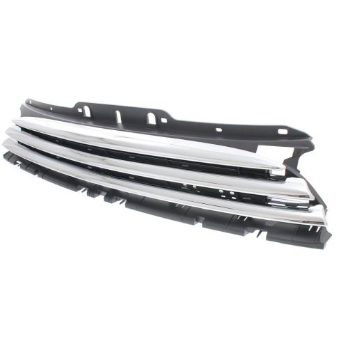 MINI COOPER COUPE GRILLE CHR/BLK (BASE WO/JOHN COOPER WORKS PKG)(WO/DRIVING LAMP) OEM#51117317264 2012-2015 PL#MC1200102