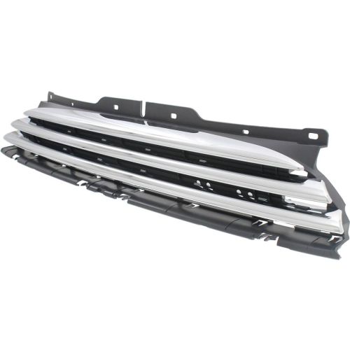 MINI COOPER HATCHBACK GRILLE CHR/BLK (BASE WO/JOHN COOPER WORKS PKG)(WO/DRIVING LAMP) OEM#51117317264 2011-2013 PL#MC1200103