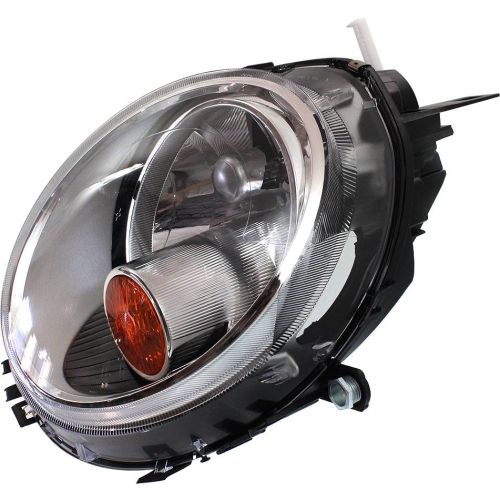 MINI COOPER CONV HEAD LAMP ASSEMBLY LEFT (Driver Side) (HALOGEN)(YELLOW SIGNAL) **CAPA** OEM#63122751869 2009-2015 PL#MC2502105C
