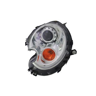 MINI COOPER CLUBMAN  HEAD LAMP UNIT LEFT (Driver Side) (HID)(YELLOW SIGNAL)(WO/ADAPIVE HEAD LAMP) OEM#63127270023 2008-2010 PL#MC2502106